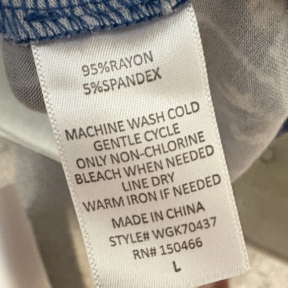 41 Hawthorn soft blue and white Floral Maxi Dress Large - Picture 3 of 5